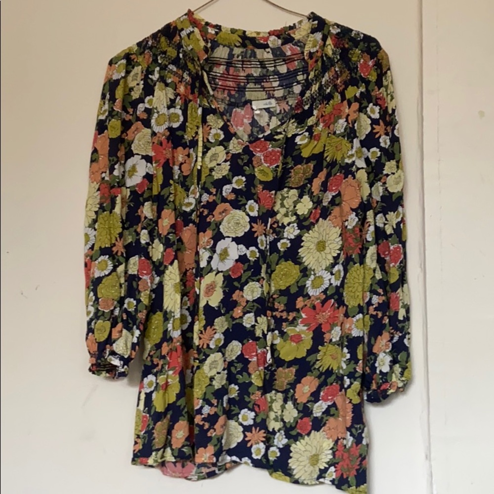 Anthropologie floral top